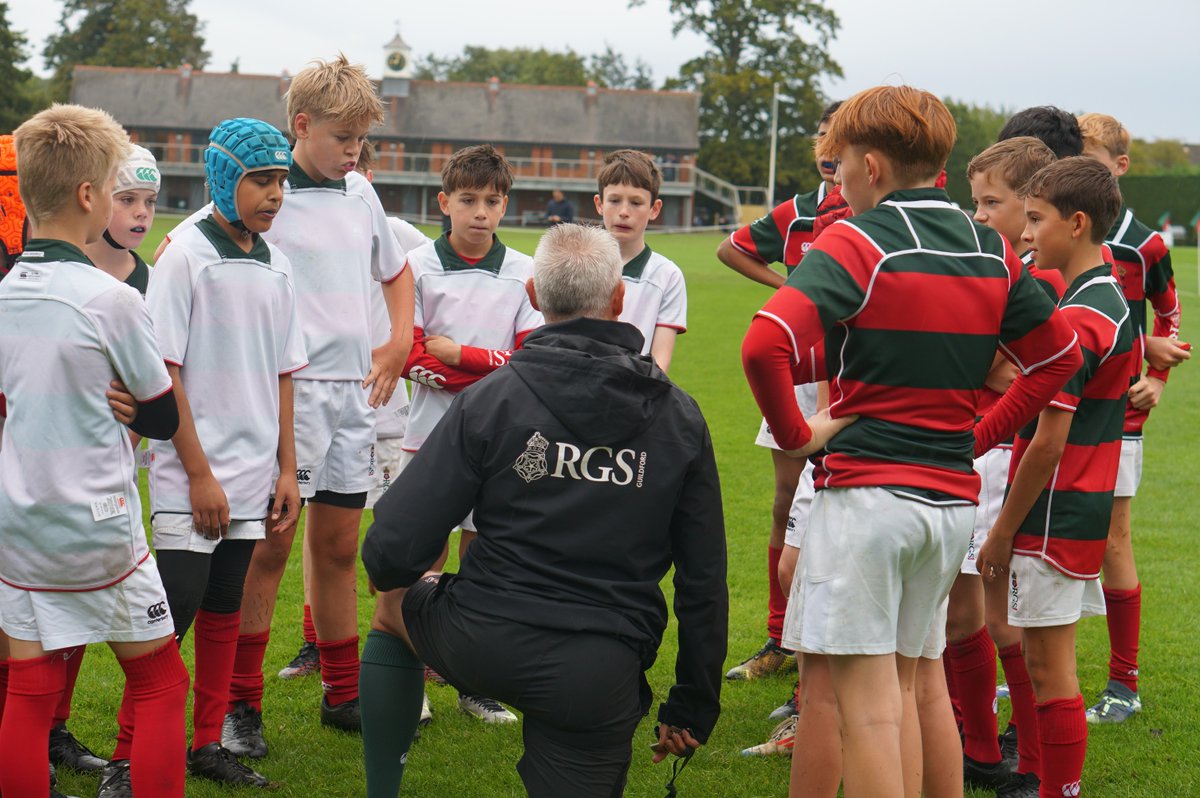 #RGSRugby The juniors are put through their paces as they prepare to face Wimbledon College in their first competitive fixture for the RGS. <a href="/RGSGPE/">RGS Sport and PE</a> <a href="/RGSGRugby/">RGS Rugby</a>