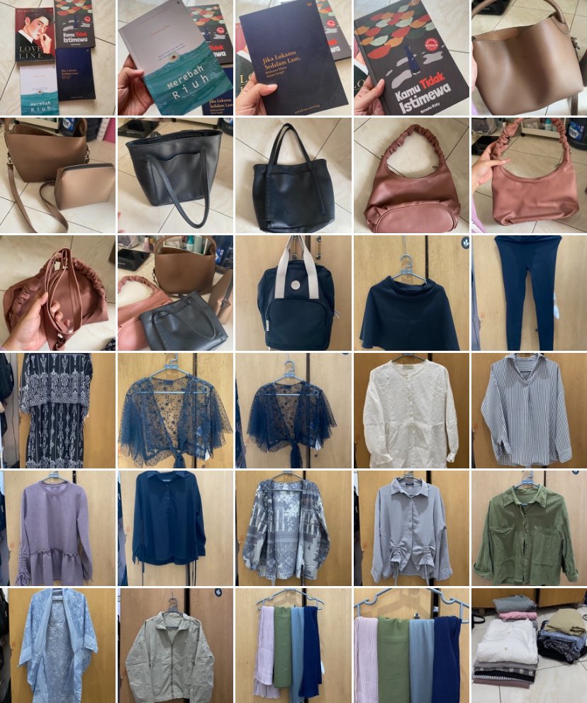 kangsol_b's tweet photo. hi guys, lemariku penuh dan aku tambah gemuk!!! so dibeli yaa hehehe 💋

ada baju, tas, jaket, outer, buku ☝🏻🥹

#wts #wtb #prelove https://t.co/xgnPrQbwk7