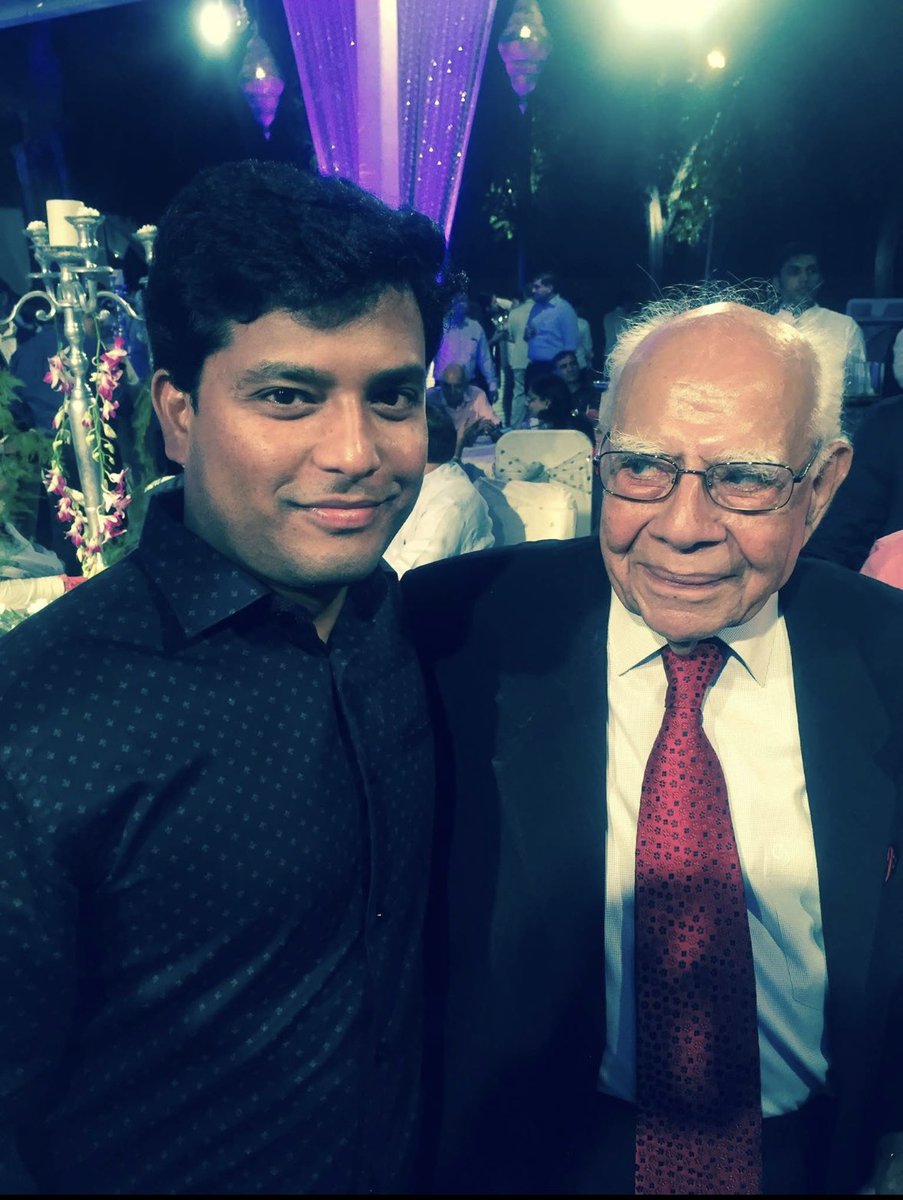 I recall an encounter with the legendary Ram Jethmalani at a hotel in Hyderabad. He was scheduled to appear before the Sessions Court at Nampally the next morning. He was down with a cold, and my father offered to fetch him medicine. In his inimitable style, Jethmalani pointed to