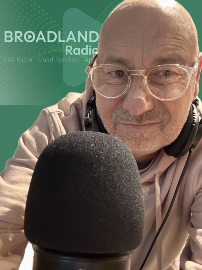 It’s my Sunday morning face. It says boy it’s early. Come and join me <a href="/Broadland_Radio/">Broadland Radio</a>