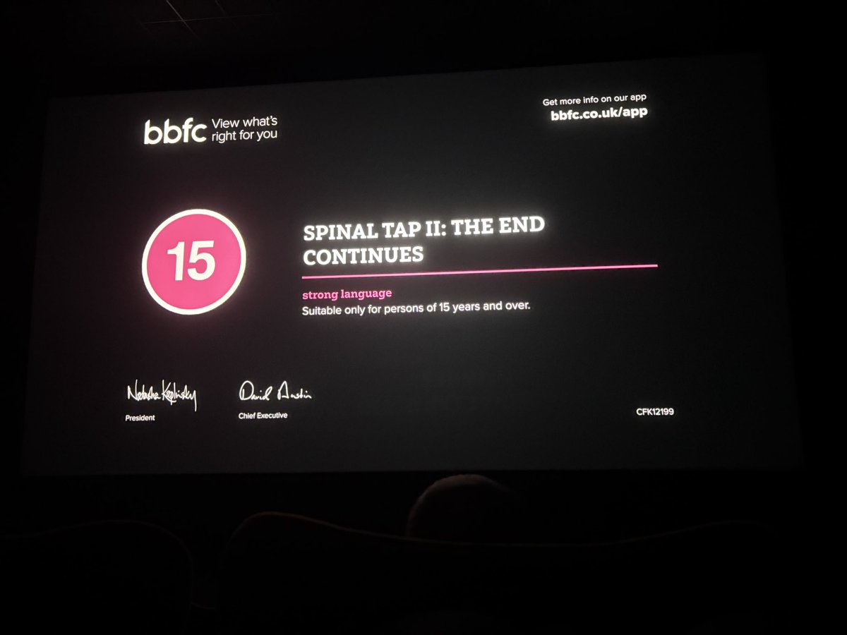 _Alkatrazz's tweet image. Went to see #SPINALTAPII last night, 
was a very enjoyable watch. 🥰