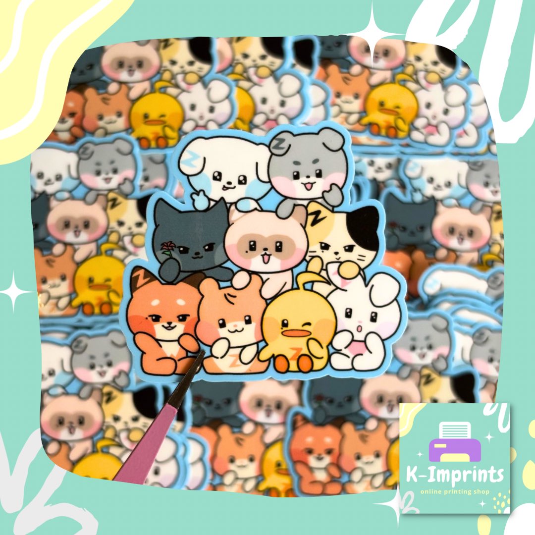 kimprints_mnl's tweet image. ZEROBASEONE ZERONI stickers print and cut order 🐶🐻🐱🐈‍⬛🐼🦊🐹🐥🐰🖨️

#kimprints #glossy #stickerprint #diecut #kisscut #stickerprinting #stickerprintingph #sticker #printingservice #printingservicesph #kpop #printingbusiness