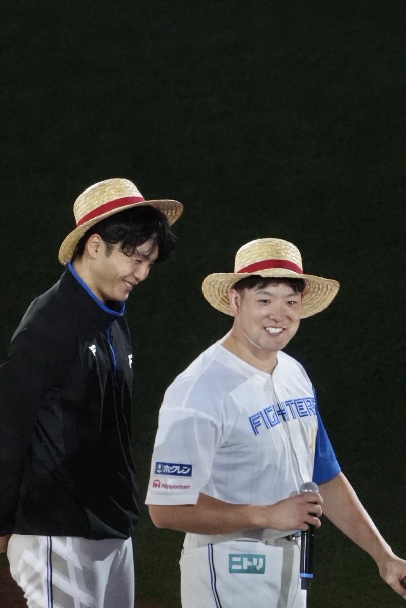 なぜ君だけ麦わら帽子の紐付けてるんだい？www

#齋藤友貴哉 #lovefighters