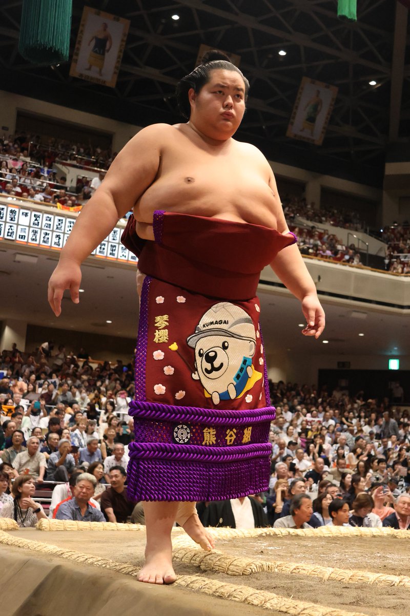 初日の様子＞ 幕内土俵入り 大関 琴櫻 #sumo #相撲 #九月場所 #秋場所