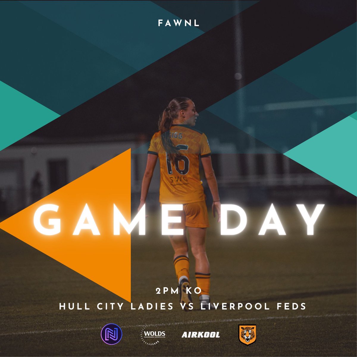 It is Game Day!!

We return to league action at the Versa Sportswear Stadium, in Ferriby

See you there Tigresses
