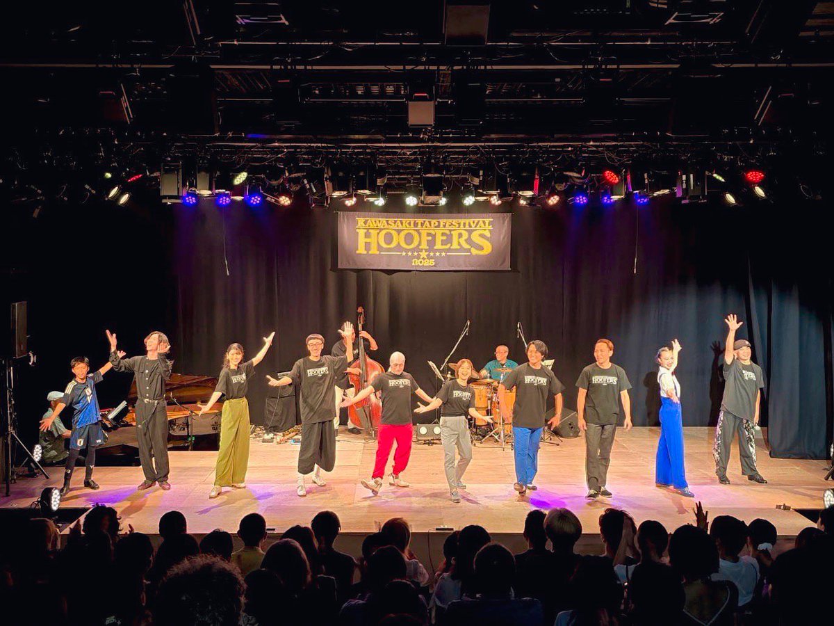 昨日は、KAWASAKI TAP FESTIVAL 2025 ソロパフォーマンスにご来場いただき、ありがとうございました✨✨

これからも私らしい表現を追求して、魅力的なダンサーになれるよう精進いたします！！