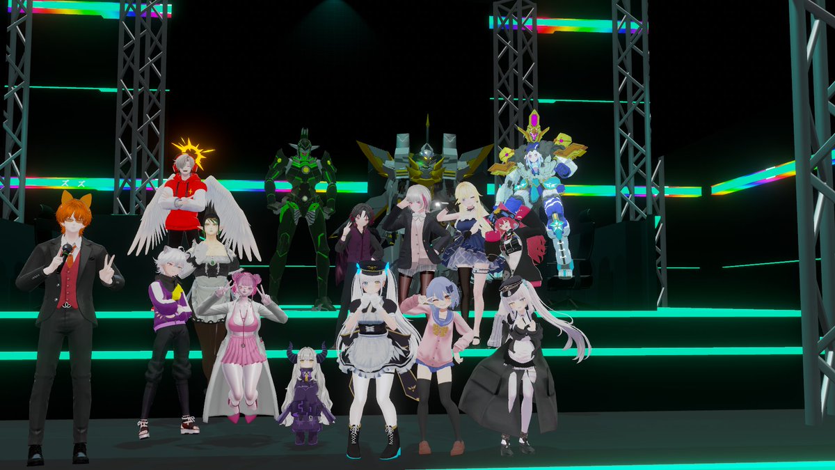 第12回 #ぶいふぁんっ ご参加ありがとうございました！
回を重ねるごとにクオリティが上がっていくのでイベント後にもスタッフですごかったねとよくお話しています～☺️
ぜひぜひ次回もご参加いただけると嬉しいです！

スタッフ撮影写真はツリーよりチェック！
#VRChat #VRC_イベント