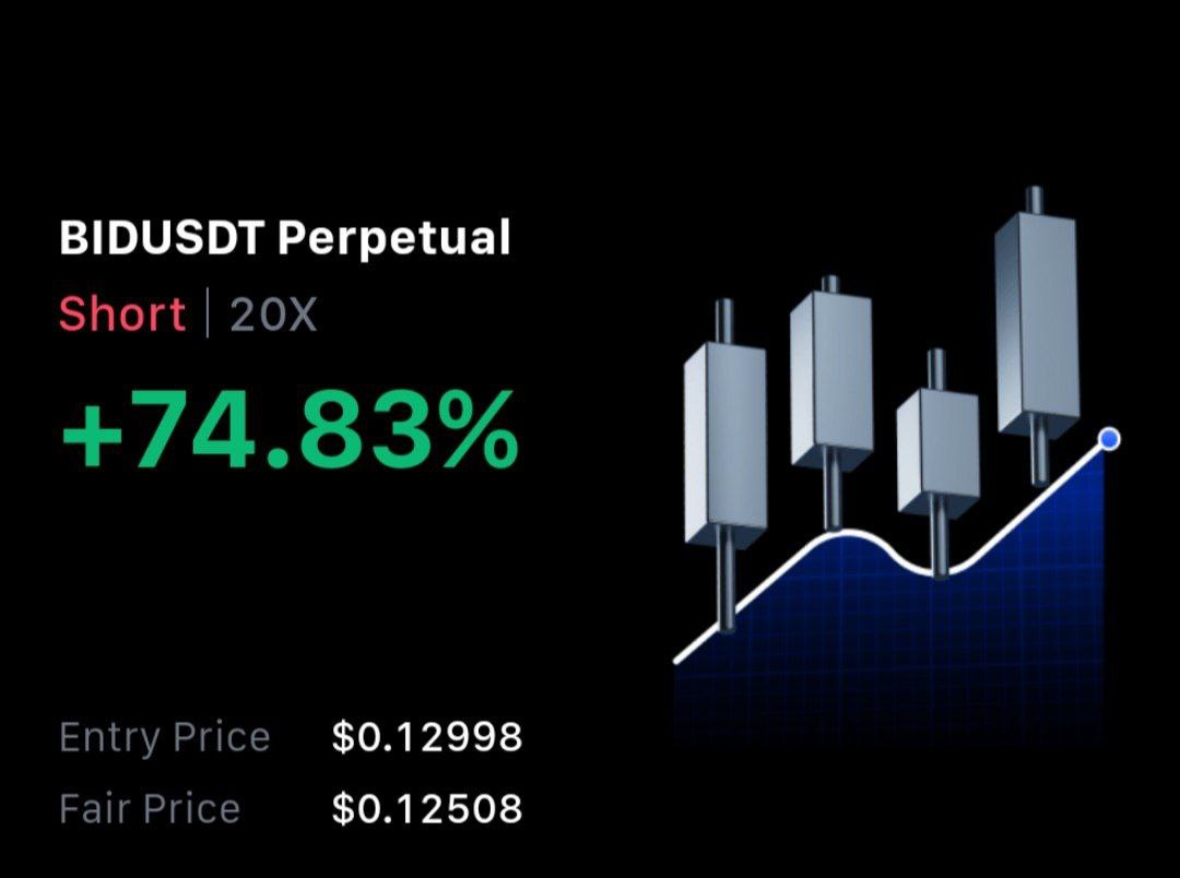 $BID

BID / USDT moving well after our call 📉🚀More profit to come 

Join us on Telegram : 👇
[  t.me/CryptoByBaari  ]

#bidusdt #CryptoNews