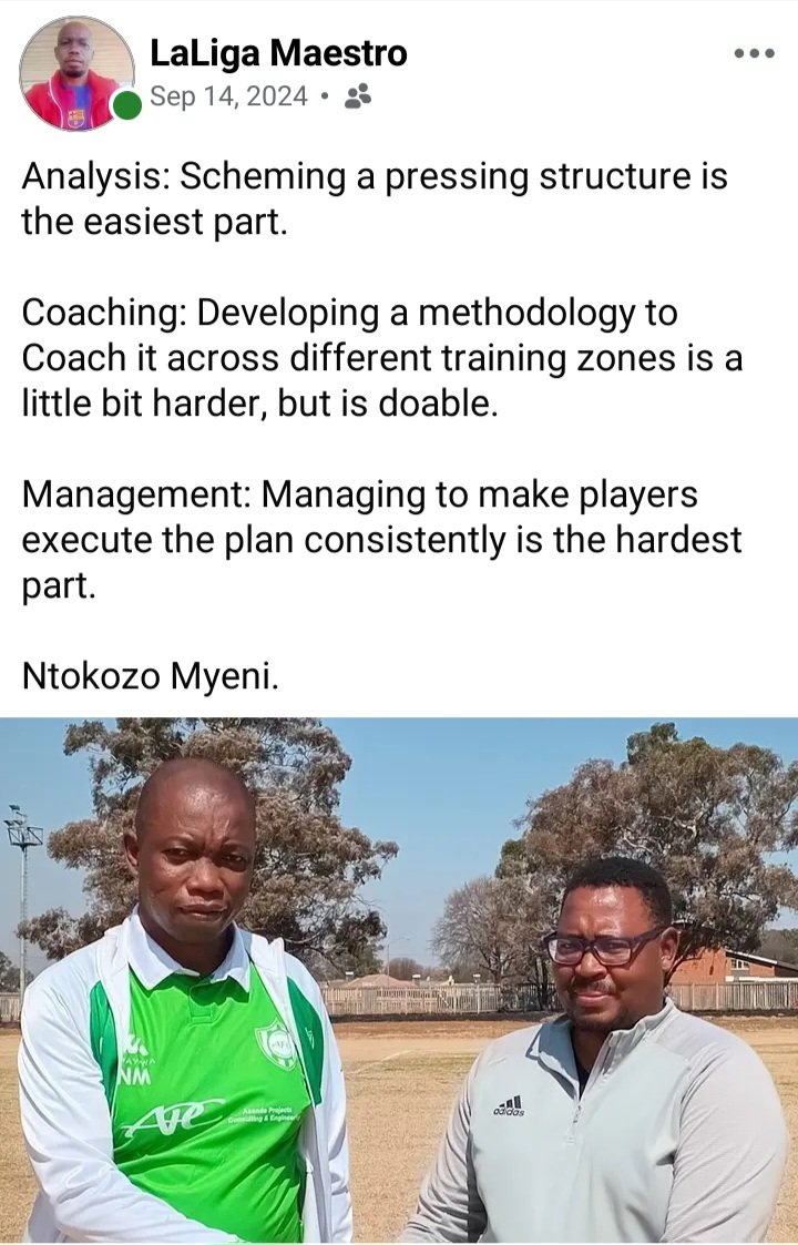 I have so much respect for Coach Lefa of SOE.