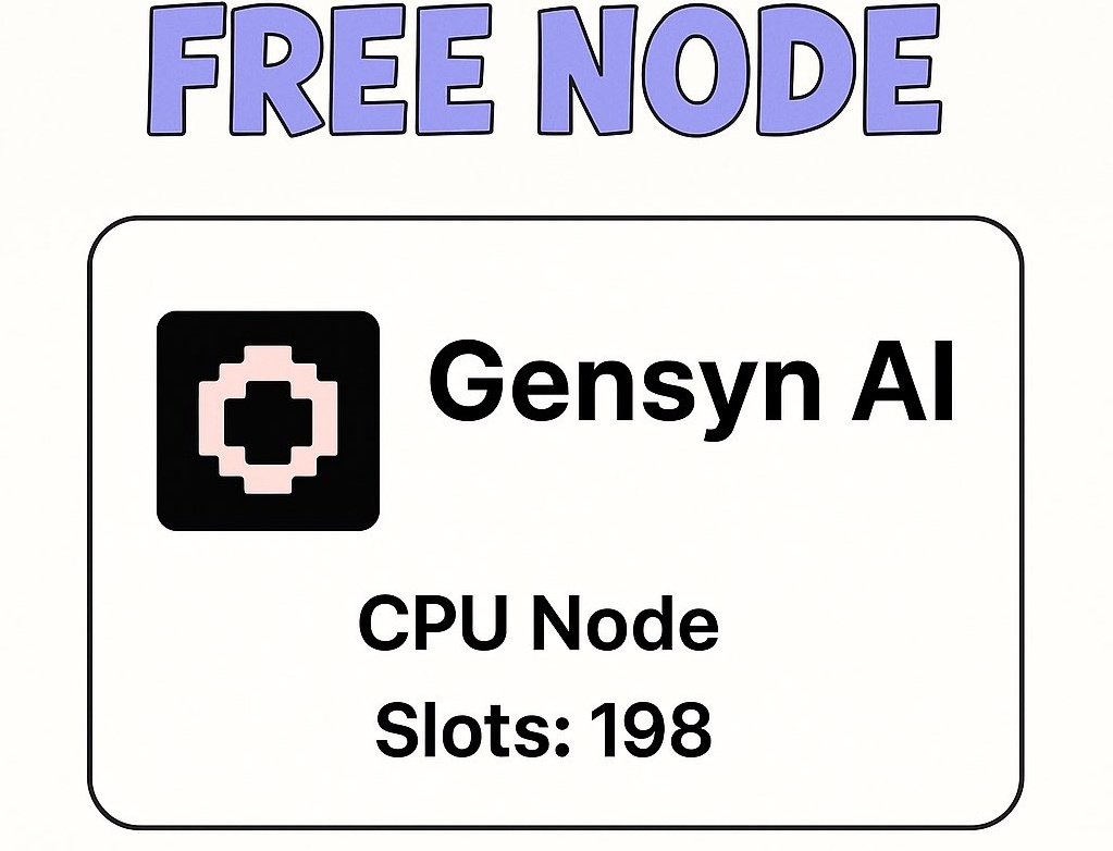 XYZCryptos's tweet image. Gensyn Node Giveaway @gensynai 

Follow Simple Steps 🪜 

1: Follow Us @XYZCryptos @nodes_garden 

2: Fill This Form 
forms.gle/8vTQwAjtHNJYVG…

3: Join Discord &amp;amp; Telegram 
 telegram.nodes.garden
discord.nodes.garden

⚠️ Be sure to complete al the tasks before giveaway end…