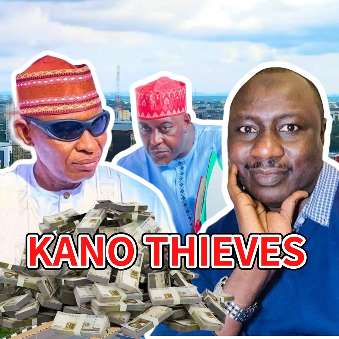 1.They are cutting up government lands and selling them.
2.They are stealing the people’s dollars and hiding them.
3.They are trying to arrest Jaafar Jaafar because he exposed them.

Different colored caps, same people as government in Kano.

Rat Go, Rat Come!