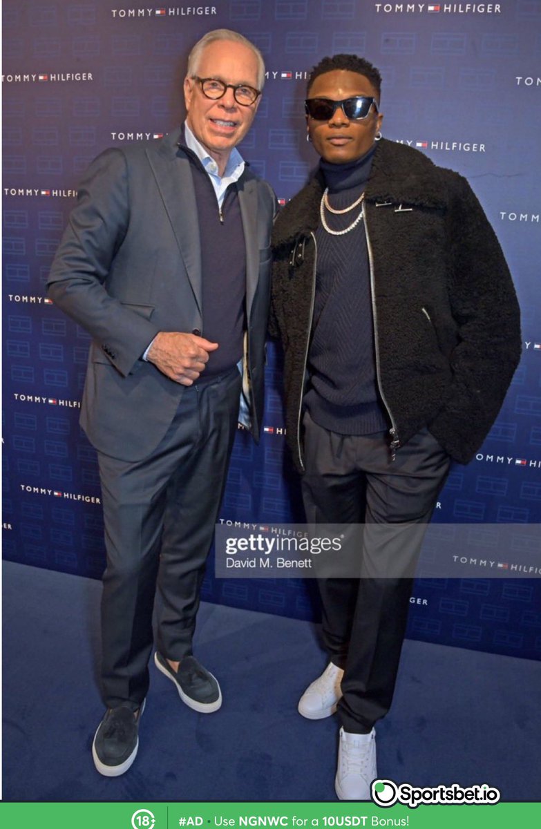 Wizkid X Tommy Hilfiger ❤️