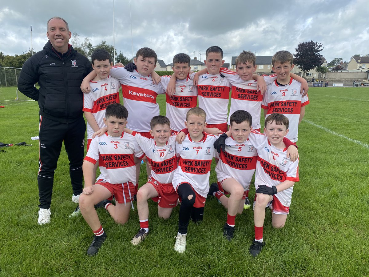 Cormac Mc Anallen tournament <a href="/EglishGAC/">Eglish GAC</a> featured the home side plus <a href="/An_Chraobh/">Stewartstown Harps GFC</a> <a href="/omaghstendas/">Omagh St. Enda's GAA</a> <a href="/KillyclogherGAA/">Killyclogher GAA</a> <a href="/ClogherGAC/">Clogher Eire Og</a> <a href="/Plunketts_GAC/">Pomeroy Plunketts GAC</a> <a href="/LoughmacroryGAA/">Loch Mhic Ruairí GAA</a> Well done to all of the players and mentors.