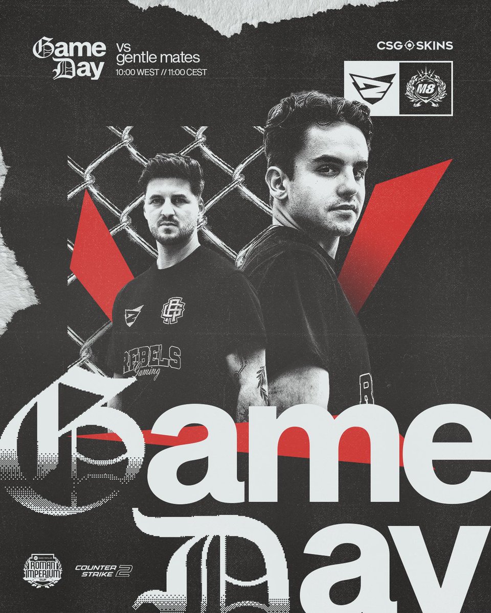 DERBI IBÉRICO.

Día para la historia de nuestro Counter-Strike, pase lo que pase.

🇵🇹 10:00 / 🇪🇸 11:00

#BeRebels ♦️ #JogosRebeldes