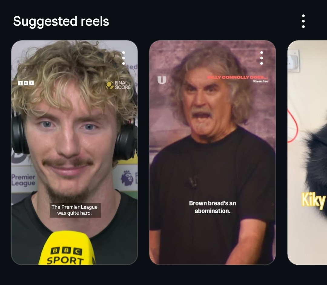 Instagram making me think these two could be distant relatives.

#NUFC new boy Nick Woltemade 🤝🏻 Billy Connolly