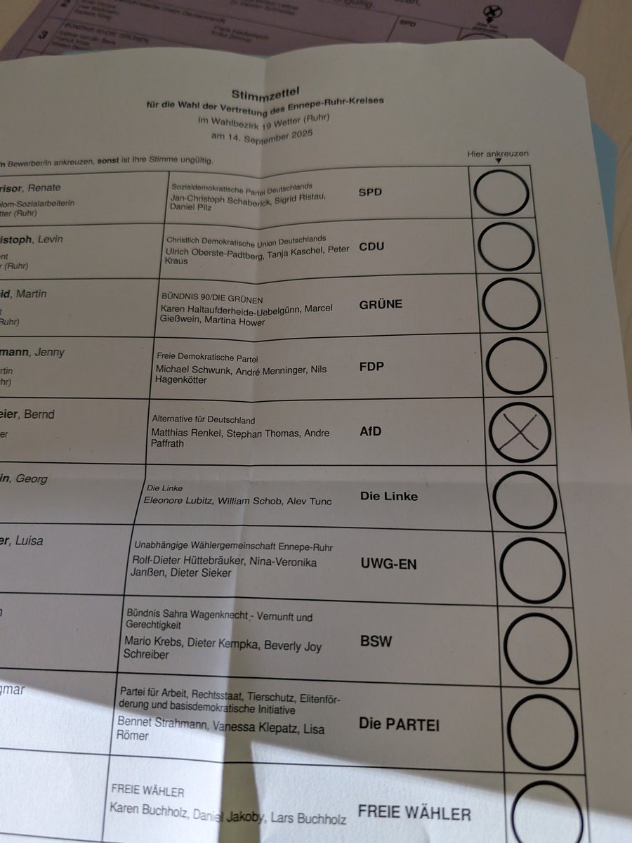 basedcook1972's tweet image. ...und ihr so?
#KommunalwahlNRW