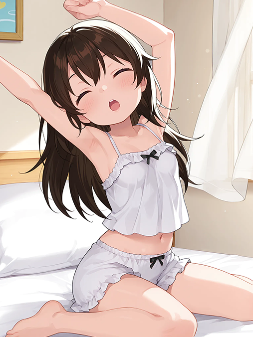 日曜日は目覚ましもセットせず、心ゆくまで寝られて最高ですね。しかも翌日も休日なんて幸せの二乗。
リンク先は彼女の朝着替えです。
pixiv.net/artworks/13508…
#AIart #AIイラスト︎