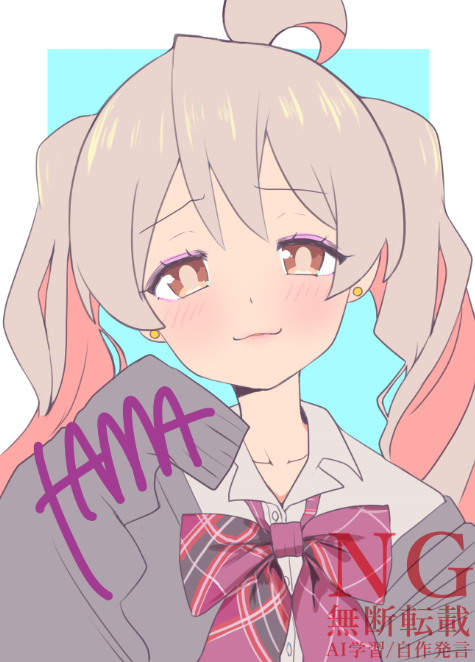 緒山真尋 「ギャルのまひろを描きました」|たまＸのイラスト