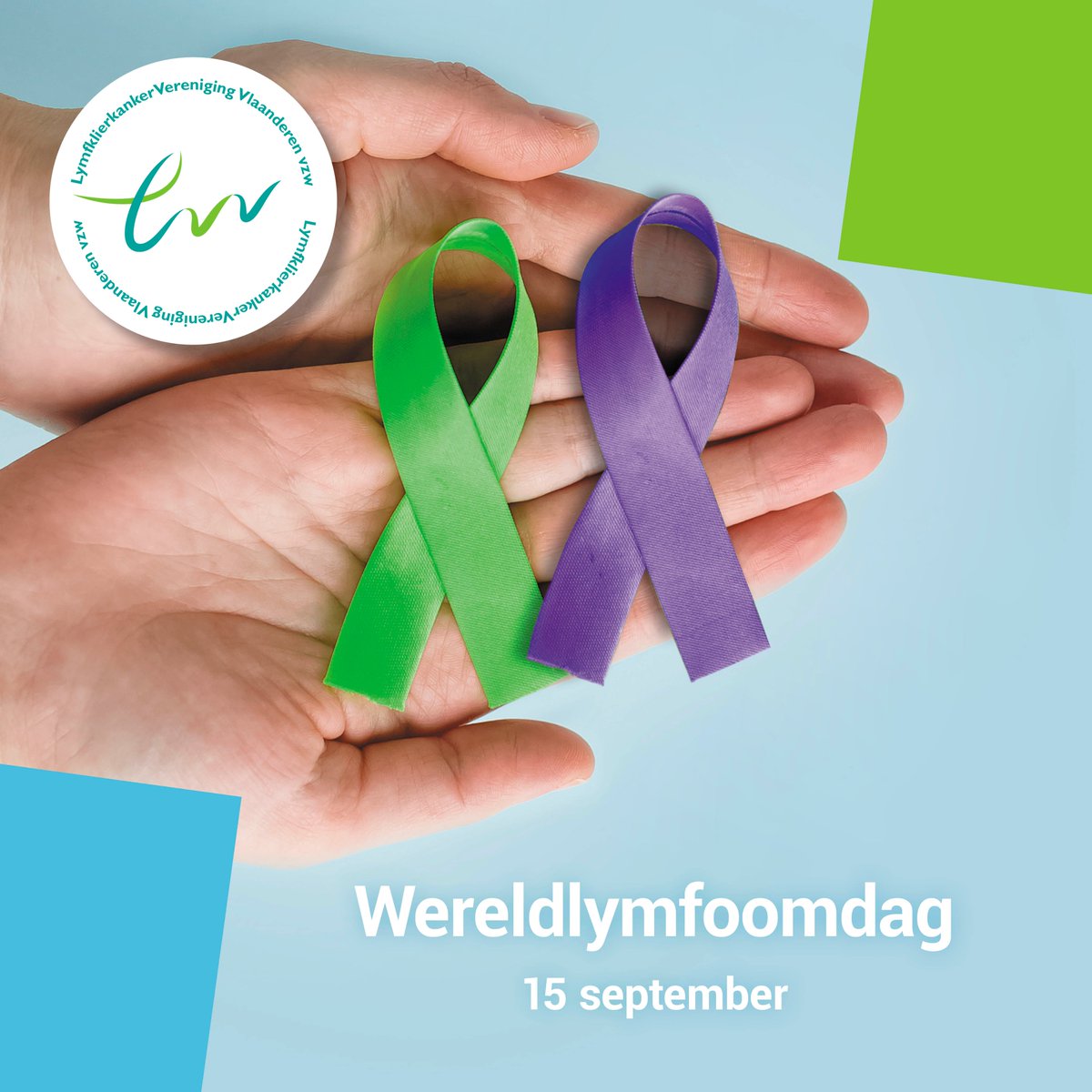 📷Morgen, 15 september, is het de dag tegen lymfeklierkanker.
#wlad25