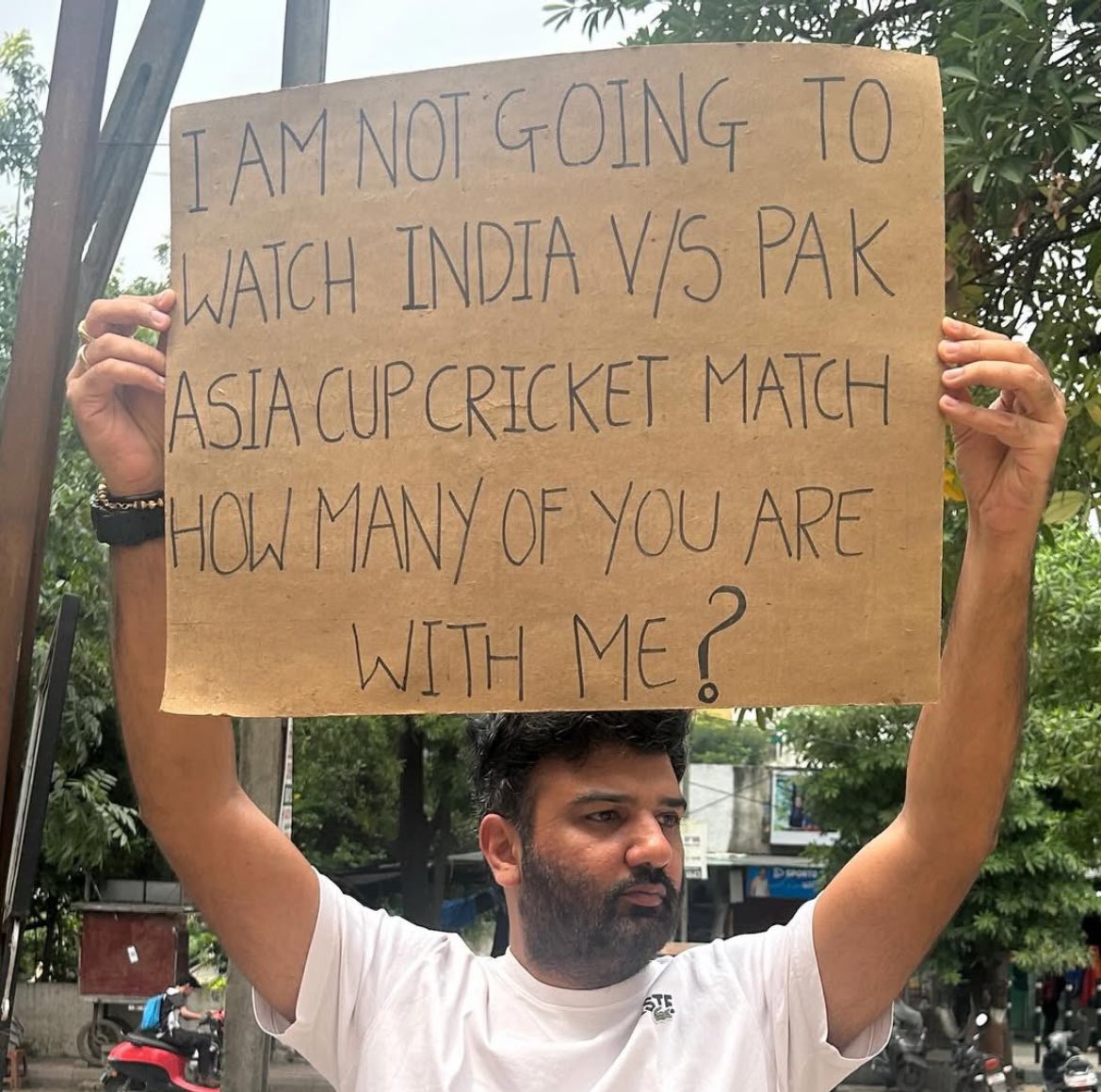 Sandeepsoniiii's tweet photo. #BoycottINDvPAK #bcci @BCCI https://t.co/1C0EZVIG8s