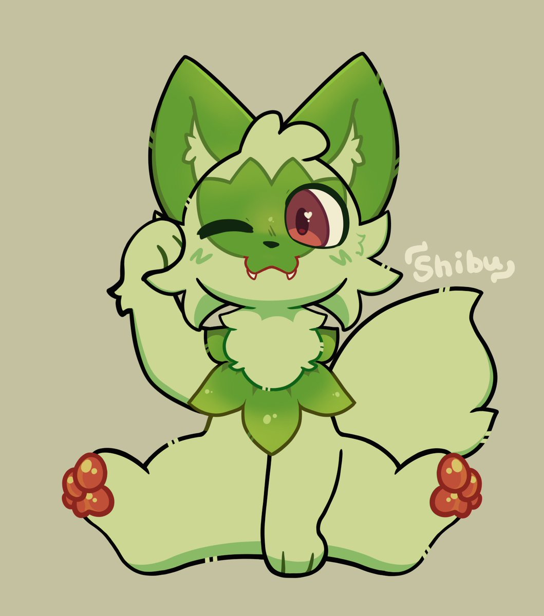 Grass kitty 🍃

#sprigatito #Pokemon #pokemonfanart