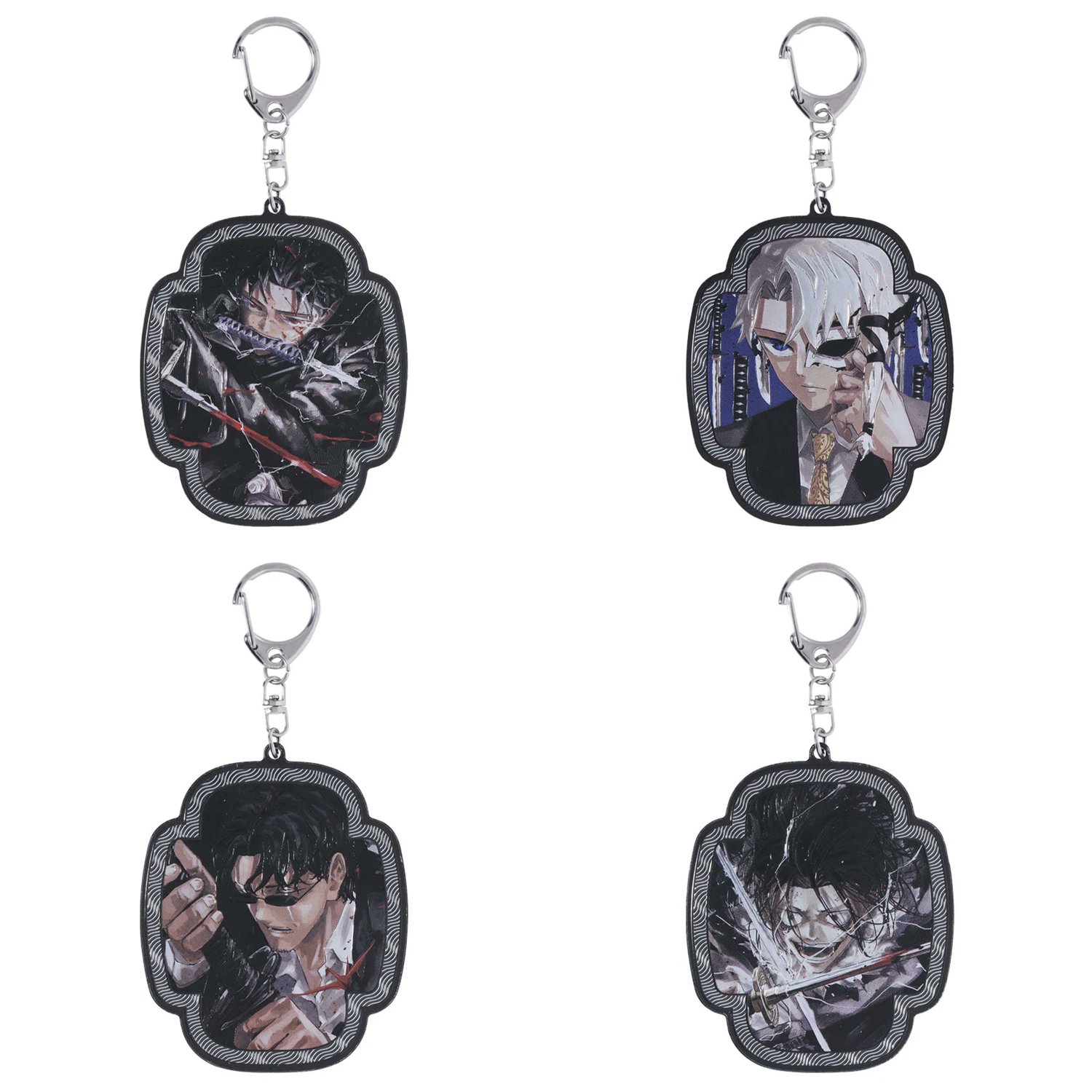 非売品 カグラバチ 極太アクリルブロック ジャンプ モブ妖術師