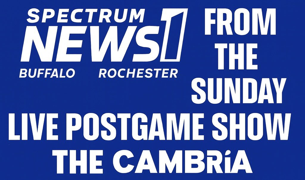 StevieJohnson13's tweet image. If you’re in Niagara Falls and want to watch The Bills vs Jets with me—stop by the CAMBRiA Hotel for the vibes.

Spectrum will be filming #BEZ postgame show live from the hotel. #HandleBizHaveFun #GoBills 🦬⚡️📺