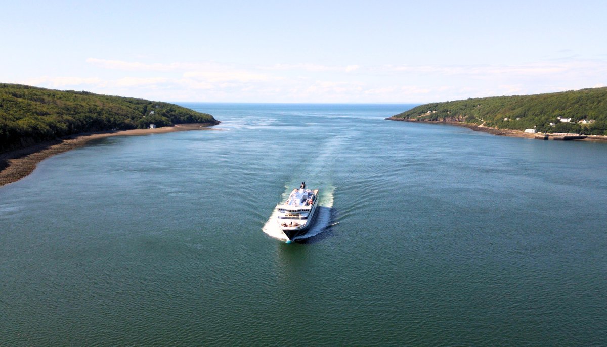 Prior to Bay Ferries, MV Fundy Rose operated in the Greek islands as MV Blue Star Ithaki. Sold to the Government of Canada in 2014, the vessel entered service with Bay Ferries on the Saint John-Digby route in 2015. 🇬🇷 🇨🇦 ⛴️