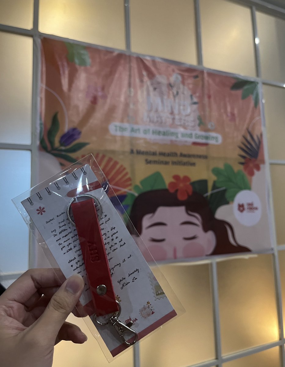 i43bini_'s tweet photo. Still feels surreal to be part of this seminar. Learned a lot about self-love &amp; my emotions. Thank you so much @bini_mikha &amp; @BiniMikhaOFC for organizing this meaningful event, &amp; @mikhalitesfs for the slot. Kudos to the speakers as well! ❤️

#MikhaDifferenceS5 #BINI #BINI_Mikha https://t.co/zwwJPxGjim