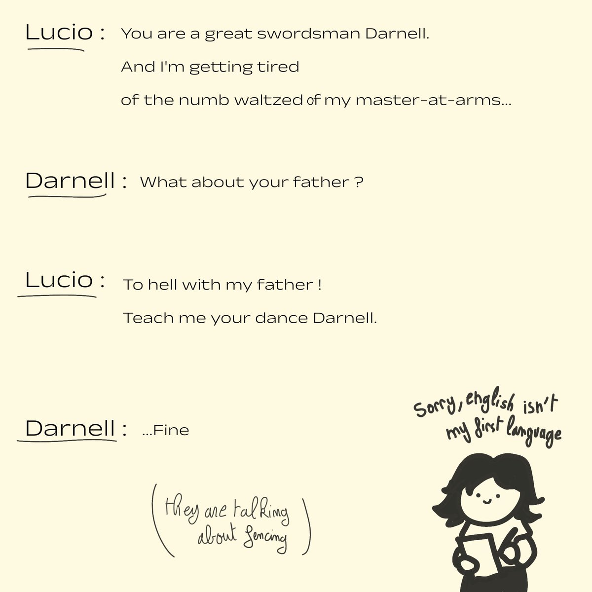Drew a comic about my OCs  ☆