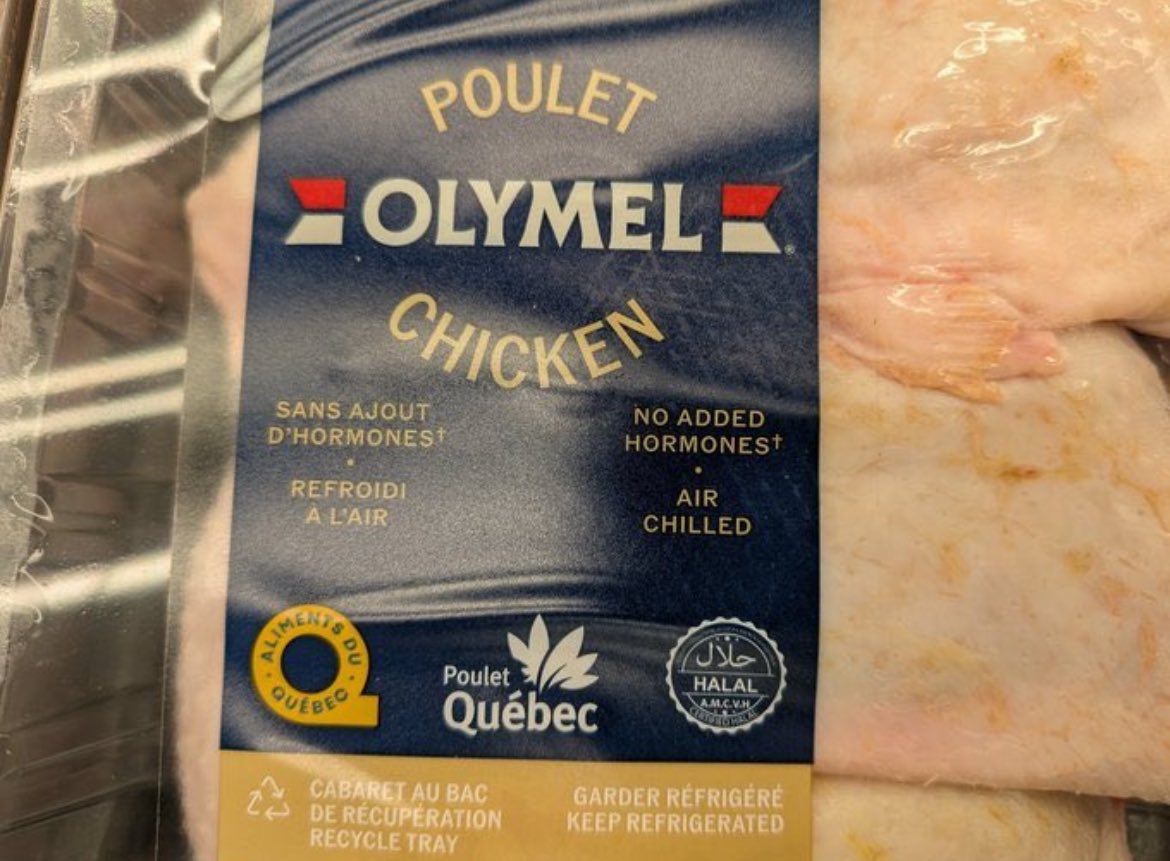 deguiaj's tweet photo. Faut boycotter les aliments #olymel pas à eux de décider si on mange Halal https://t.co/UiUbmd0Fqf
