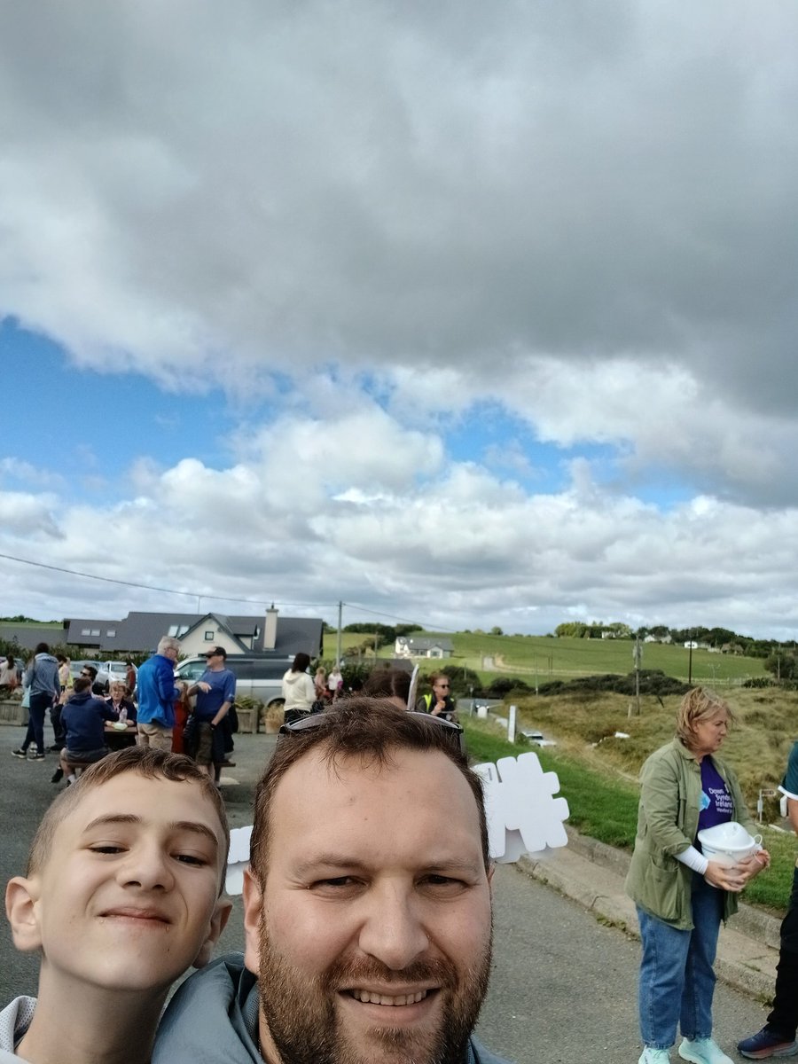 It was great to partake in the #thegreatbeachwalk yesterday for @DownSyndromeWexford in Cahore.