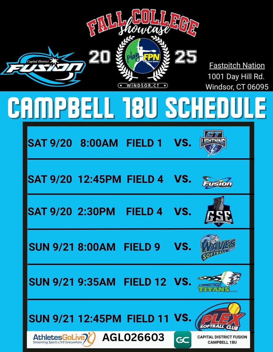 Capital District Fusion Softball (@cdfusionsb) on Twitter photo 