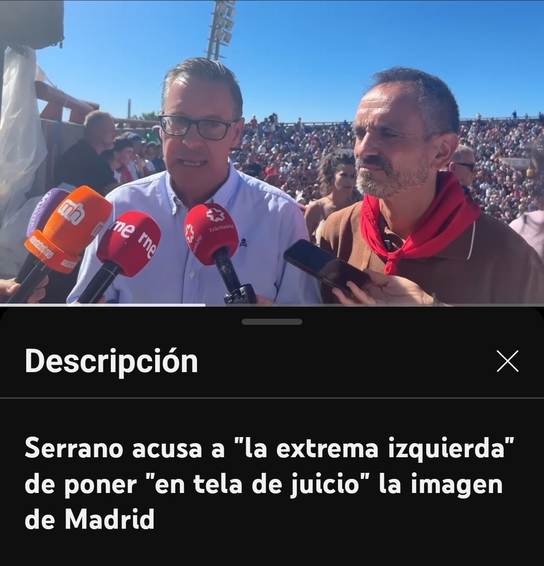 Que dice uno de los boys Ayuso q la extrema izquierda mancha la imagen de Madrid. 
No Serrano: la 7291 y su maromo manchan Madrid, MAR mancha Madrid cuando amenaza periodistas, Milán imputada mancha Madrid, l@s fruter@s del partido condenado manchan Madrid
 El PP mancha Madrid