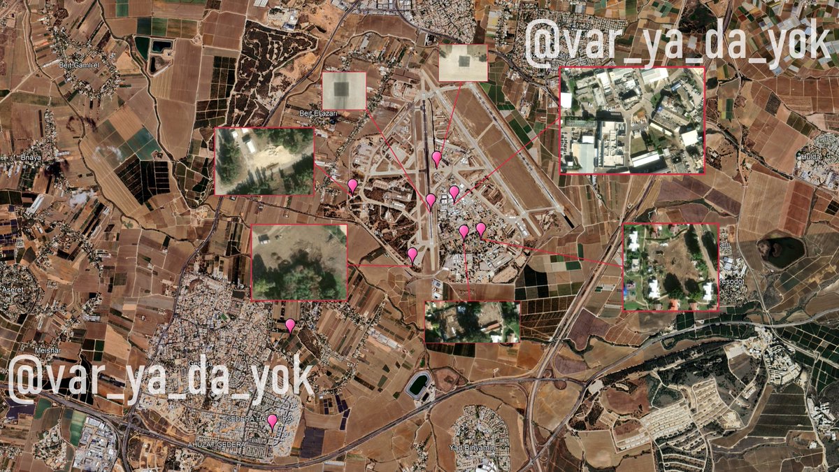 True Promise 2 ↔️TEL NOF AB dead end

After a year of zionist censorship, high-quality open source satellite images have finally been released (from Dec 24), revealing that at least 9 Iranian missiles hit the Tel Nof air base and its surroundings, 3 of which hit key locations.