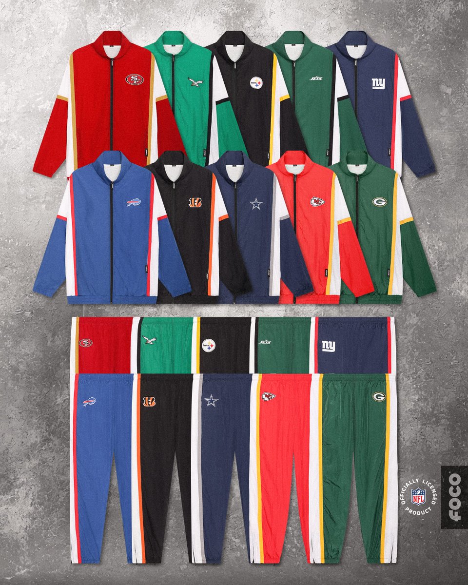 #NFL GAMEDAY CRINKLE SUITS 🏈