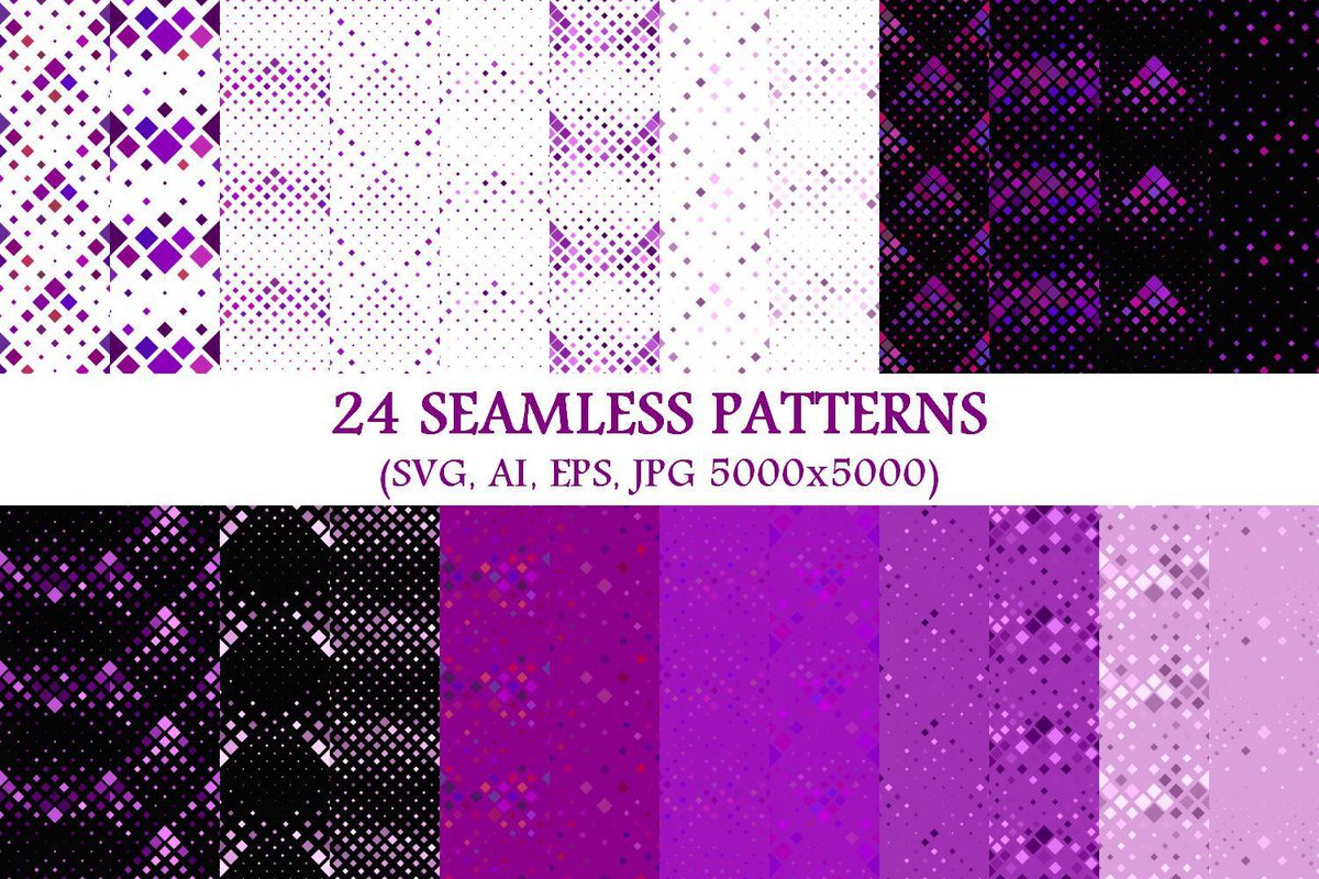 DavidZydd's tweet image. 24 Seamless Purple Square Patterns creativefabrica.com/product/24-sea… #DavidZyddVectors  #RepeatingPatternSet #RepeatingPattern #Geometric #Patterns #Geometrical #RepeatPatternSet #SquarePattern #Vector #Seamless #VectorSquarePattern