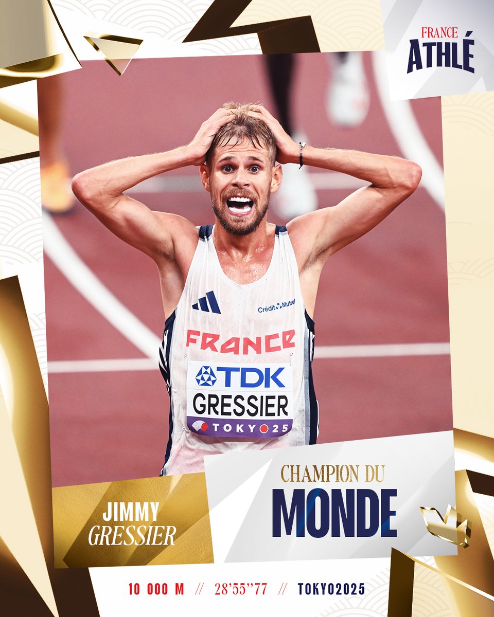 🥇 C H A M P I O N  D U  M O N D E  !

#WCHTokyo25
