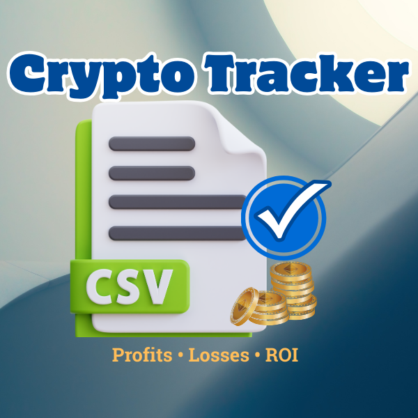 Kanga33's tweet image. Buy Crypto Portfolio &amp;amp; Mining ROI Tracker | Editable Spreadsheet on @Gumroad ckbtino.gumroad.com/l/ceyyr 
#CryptoTracker #BitcoinTools #CryptoMining #ProfitAndLoss