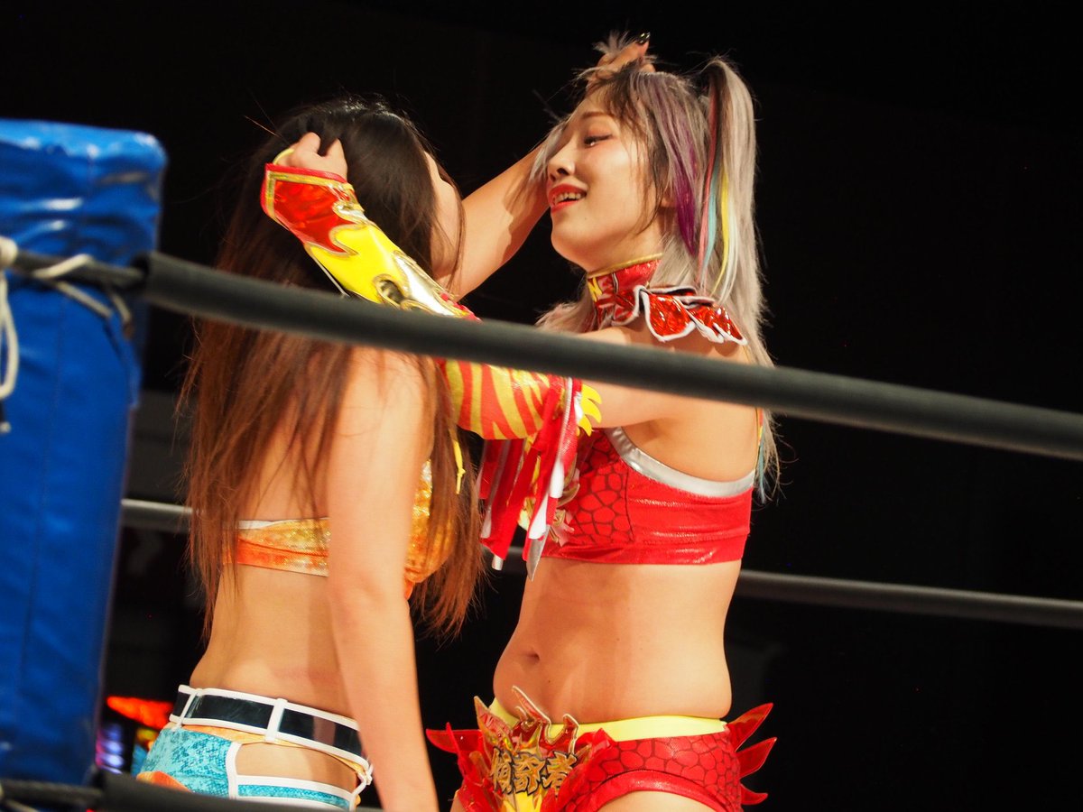 久しぶりに再会しちゃったよ #OZアカデミー #STARDOM #葉月 #HAZUKI