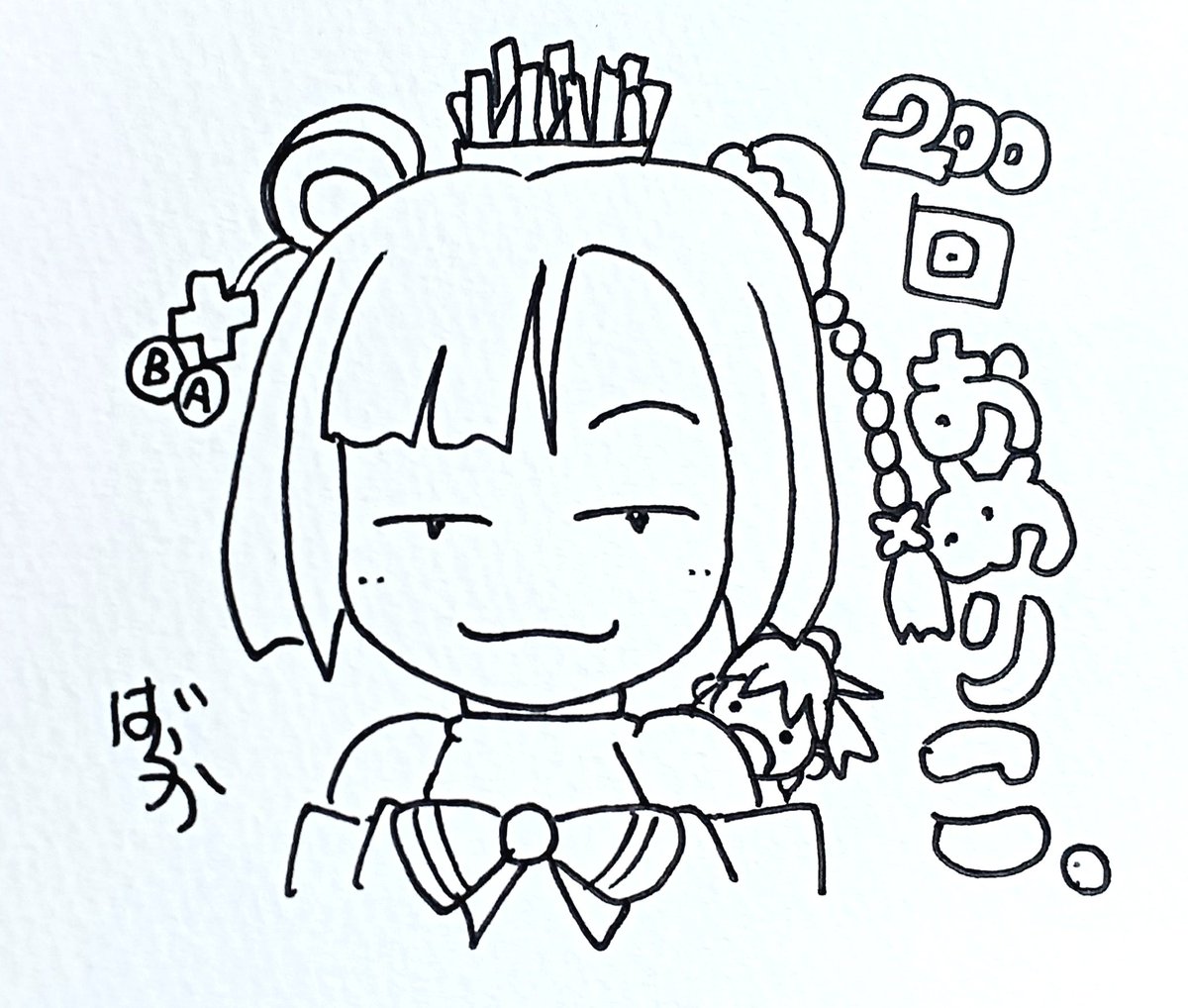 oekaki55baraka's tweet image. #絵りこ