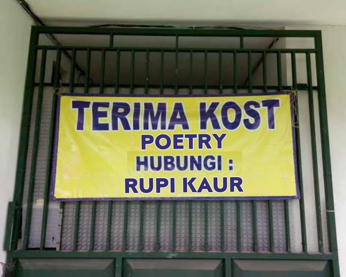 the poet                                       the poetry