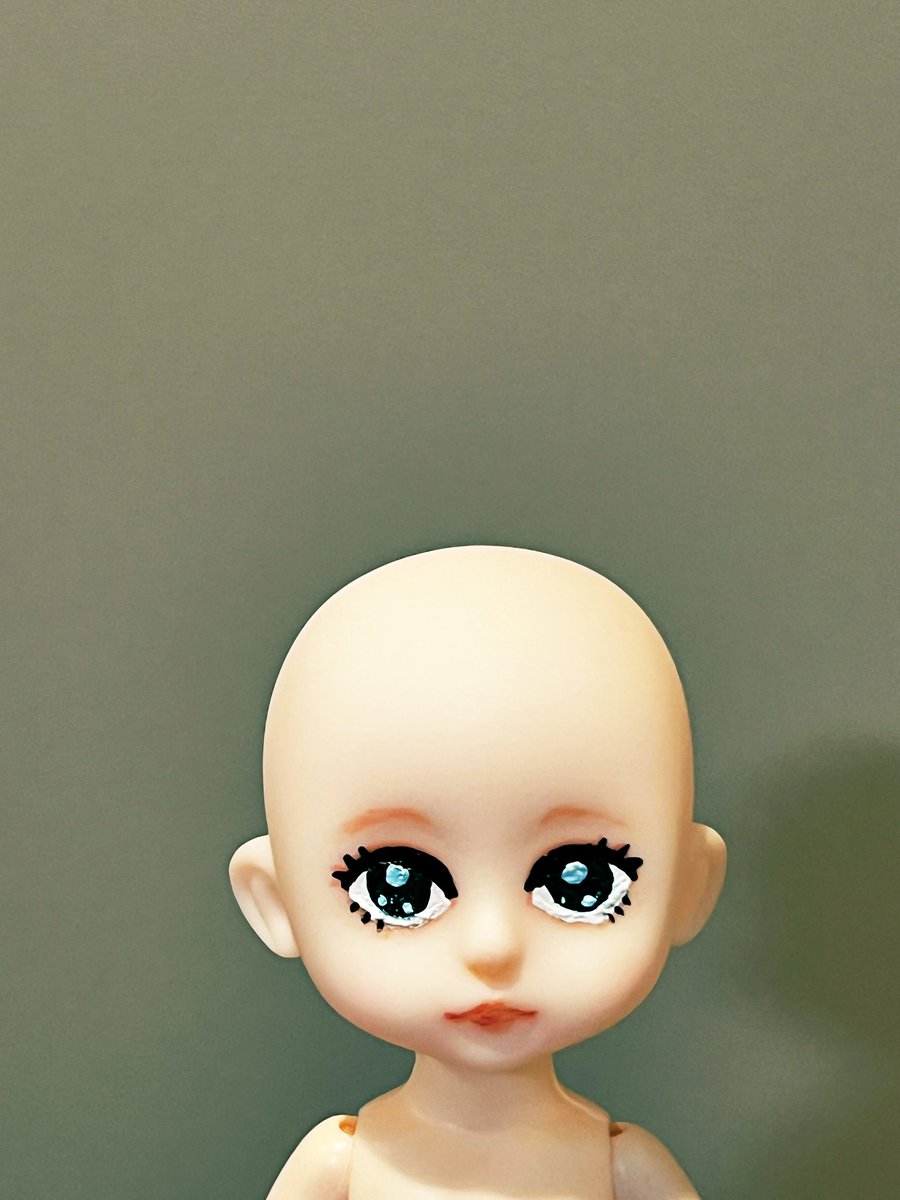 お弁当についてる爪楊枝1本で書いた目を見て