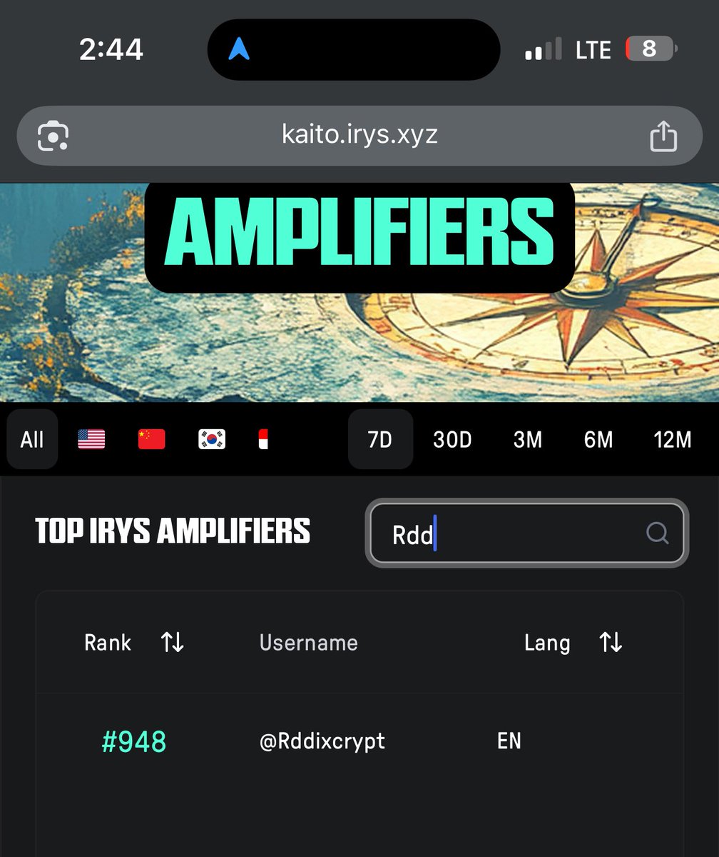 Ridwan (@rddixcrypt) on Twitter photo Bro yall ain’t joking in taking removing me from <a href="/irys_xyz/">Irys (✧ᴗ✧)</a> 7D TF 😂😂😂 you guys should chillax , I still need to enter 30D Lb Broo ..
I won’t relent tho , also don’t forget , <a href="/irys_xyz/">Irys (✧ᴗ✧)</a> is changing that with a programmable datachain where data isn’t just stored, it actually Bro yall ain’t joking in taking removing me from <a href="/irys_xyz/">Irys (✧ᴗ✧)</a> 7D TF 😂😂😂 you guys should chillax , I still need to enter 30D Lb Broo ..
I won’t relent tho , also don’t forget , <a href="/irys_xyz/">Irys (✧ᴗ✧)</a> is changing that with a programmable datachain where data isn’t just stored, it actually