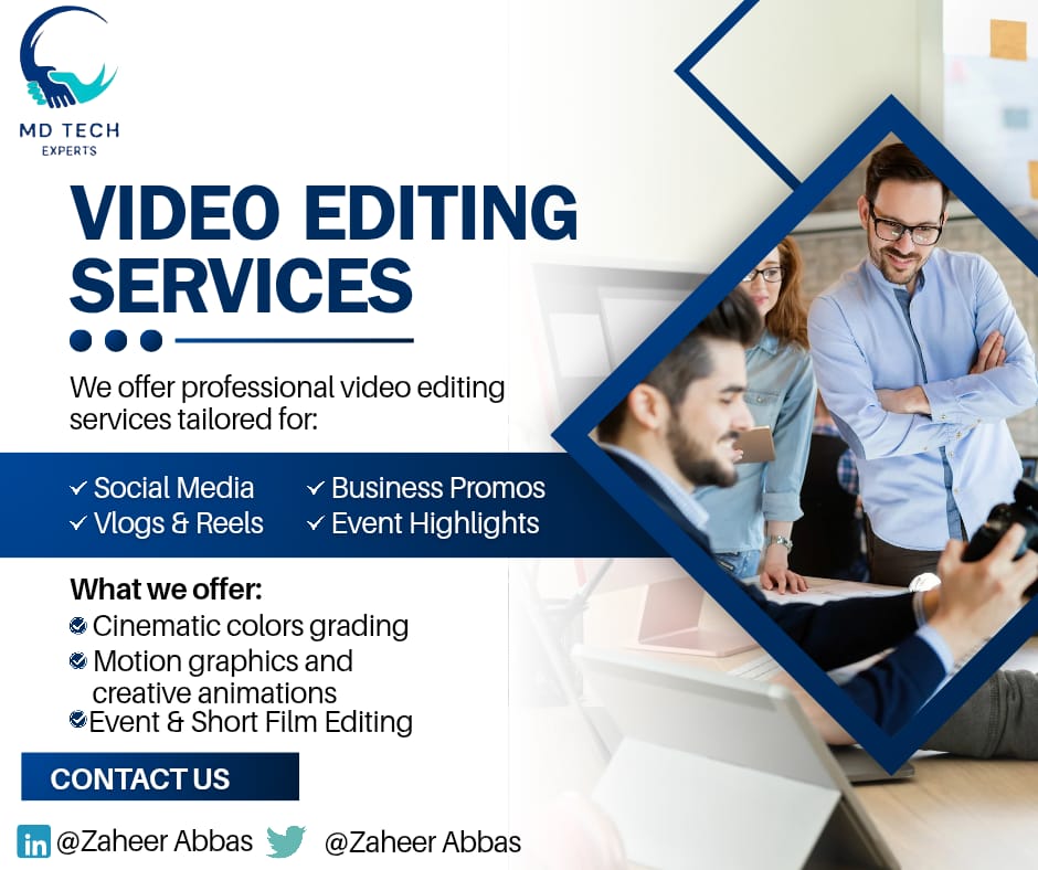ZaheerA84776863's tweet image. Change ideas into life 
#mdtechexperts #videoeditor  #freelancer #Online #Twitter