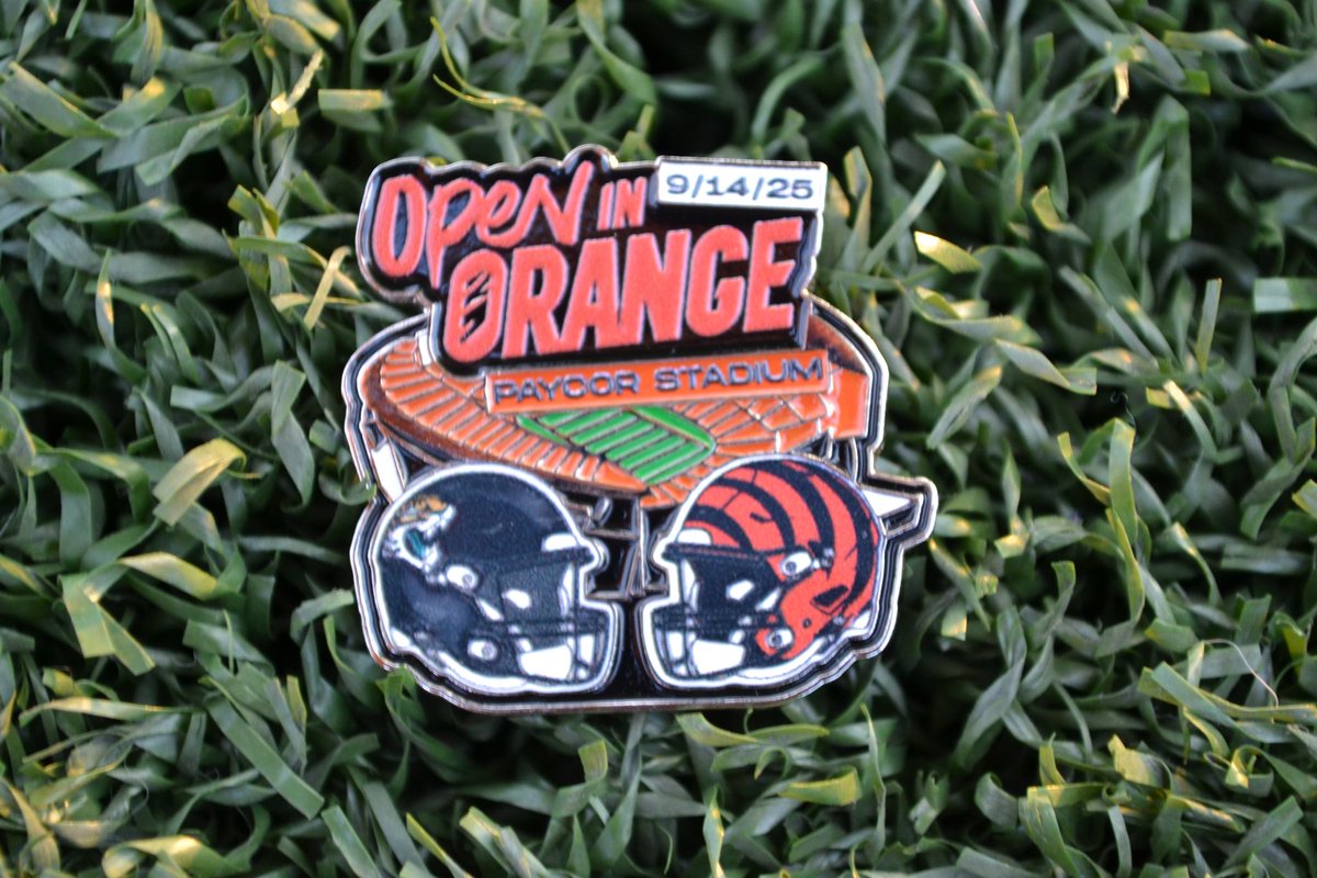 HAPPY GAME DEY!

Stop by the Pro Shop to grab your Open In Orange game day pins. 

Limited supply!