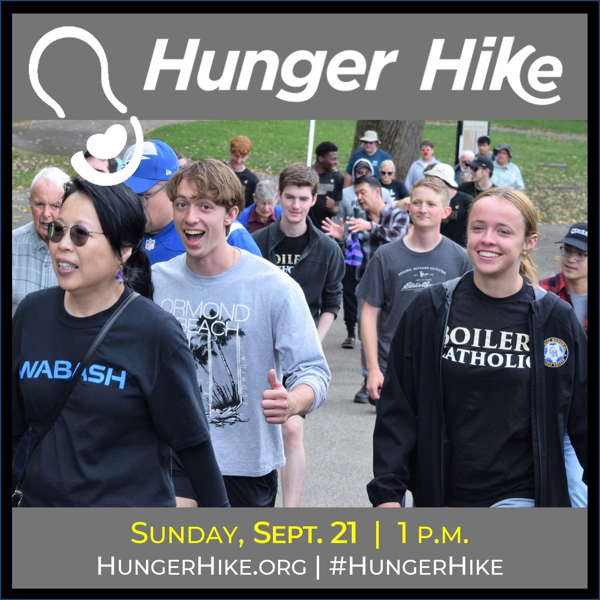 LUMserve's tweet image. 📢 Only ONE WEEK until Hunger Hike!
Now’s the time to register, form your team, and recruit friends. Together we can #StandAgainstHunger and make a lasting impact.
👉 Get started: HungerHike.org