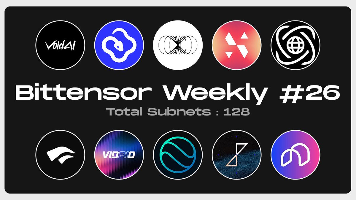 Victor_crypto_2's tweet image. Bittensor ecosystem highlights of the week #26

// SUBNET UPDATES &amp;amp; ACHIEVEMENTS

➤ @ridges_ai SN62
Ridges introduced a new incentive mechanism. On Monday, Ridges agents will be tested on multiple benchmarks, including SWE-Bench and Polyglot.
(bit.ly/4nznQkv)

➤…