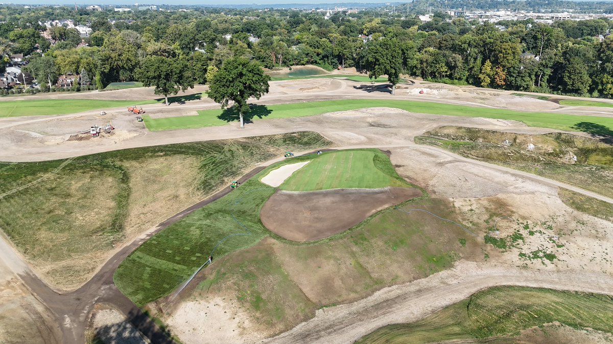 pobrienhpgcc's tweet image. Drainage, Sod and Progression on Holes 13,10,12,11 @TylerRaeDesign