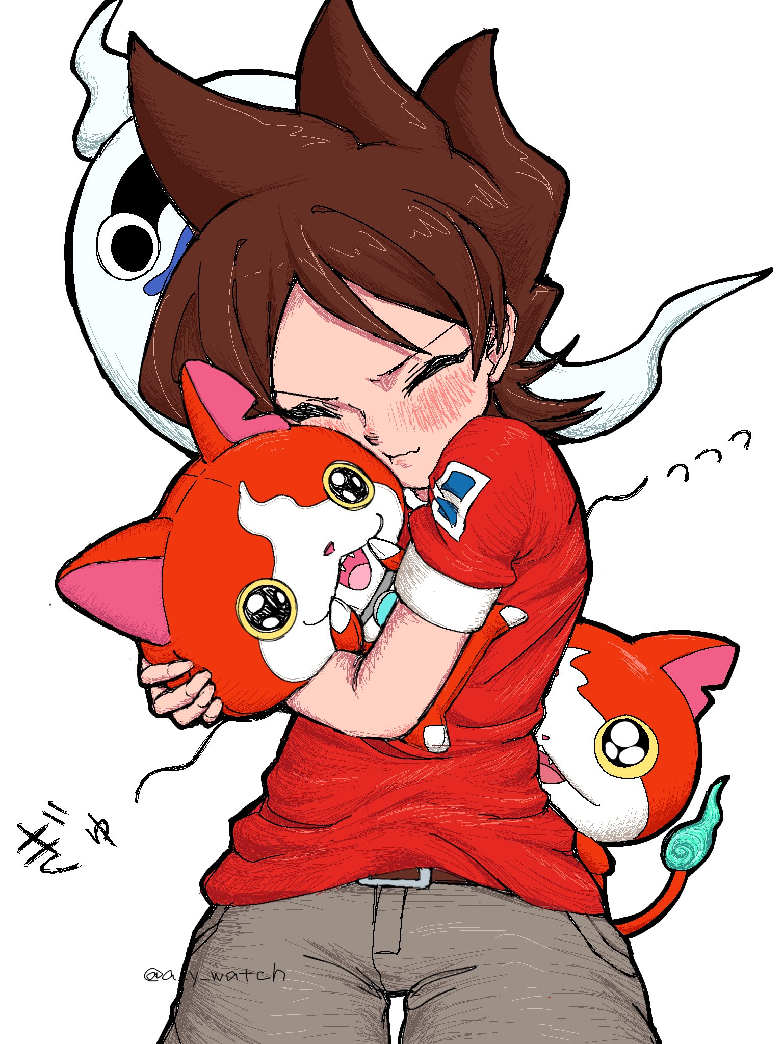 お取り置き9/8（月）　じばにゃん　2点（D左＆C右、H） ジバニャンS (@sky_sky_mark) / X
